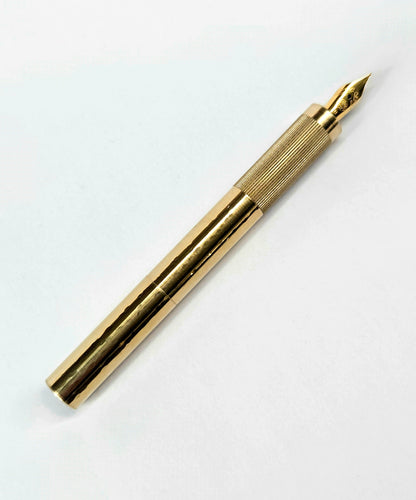 TERN Hammered – Hand-Hammered Brass Pocket Fountain Pen