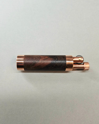 LIGNEUX Copper &amp; Walnut – Handmade Copper Petrol Lighter