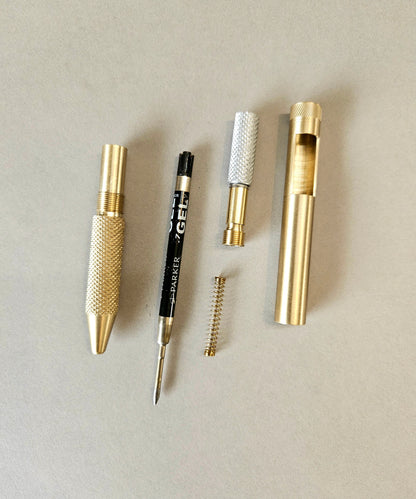 RADIN G2 Brass – Parker G2 Compatible Machined Ballpoint Pen