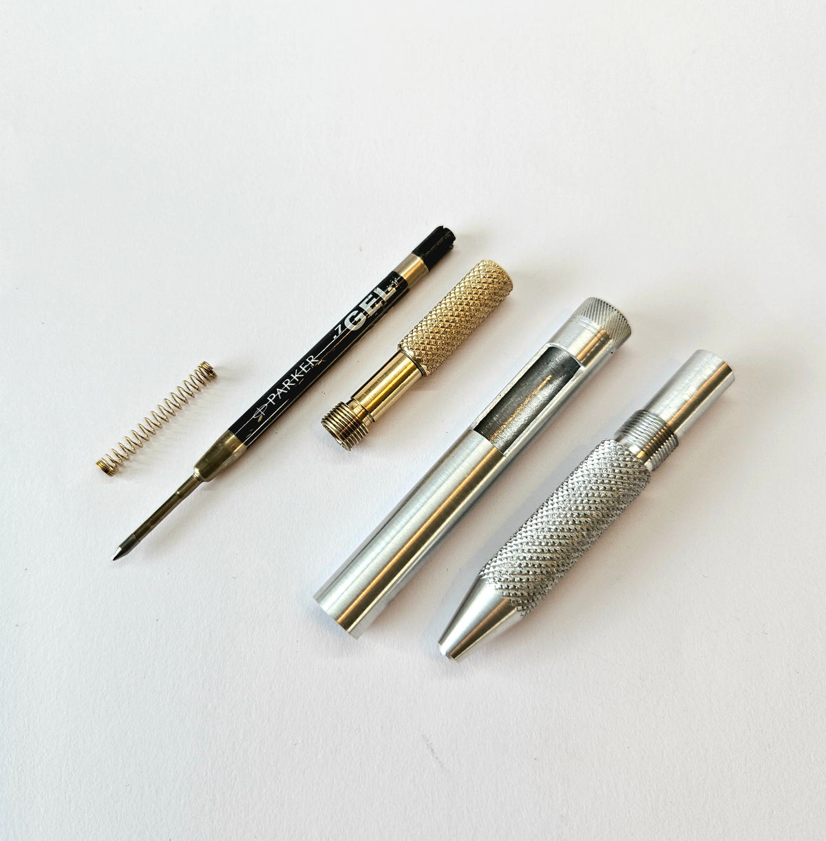 RADIN G2 Aluminum – Parker G2 Compatible Machined Ballpoint Pen