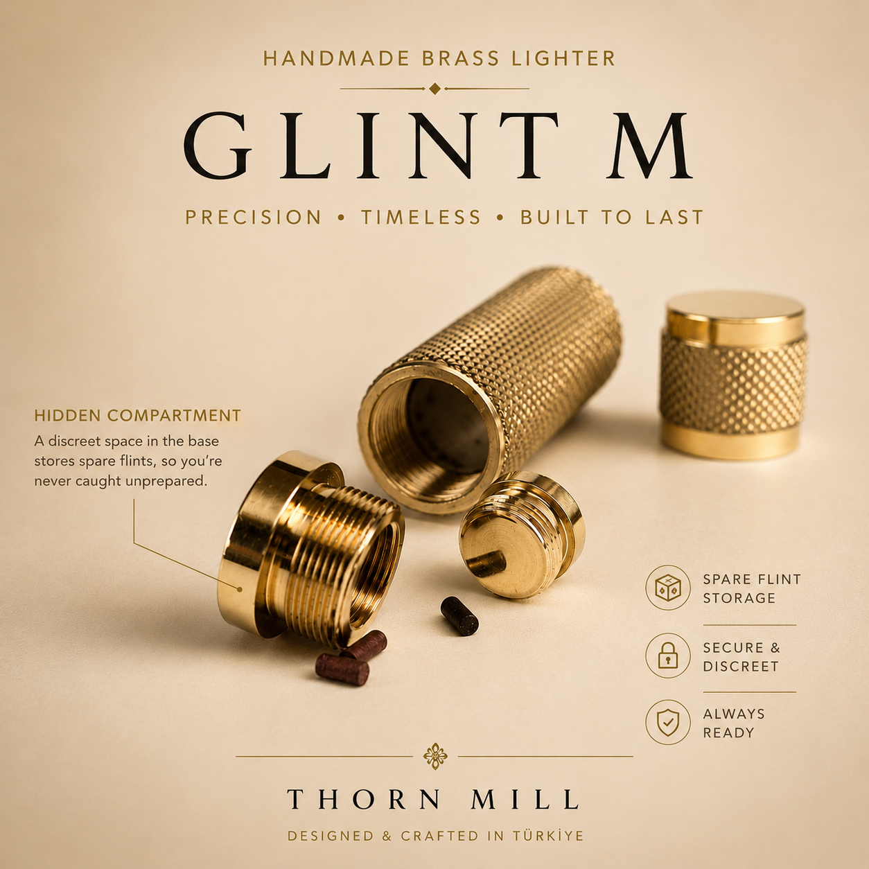 Glint M – Pirinç