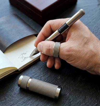 Khitām الختام – Handmade Grade 2 Titanium Ring