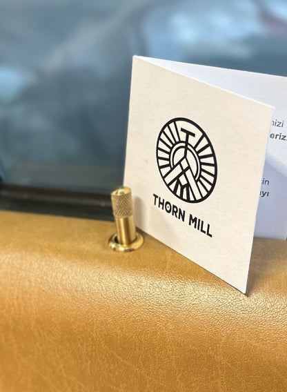 Mercedes pirinç kapı halkası + pim seti